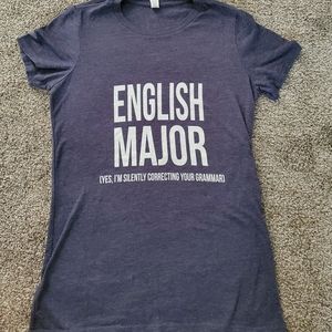 English Major T-shirt